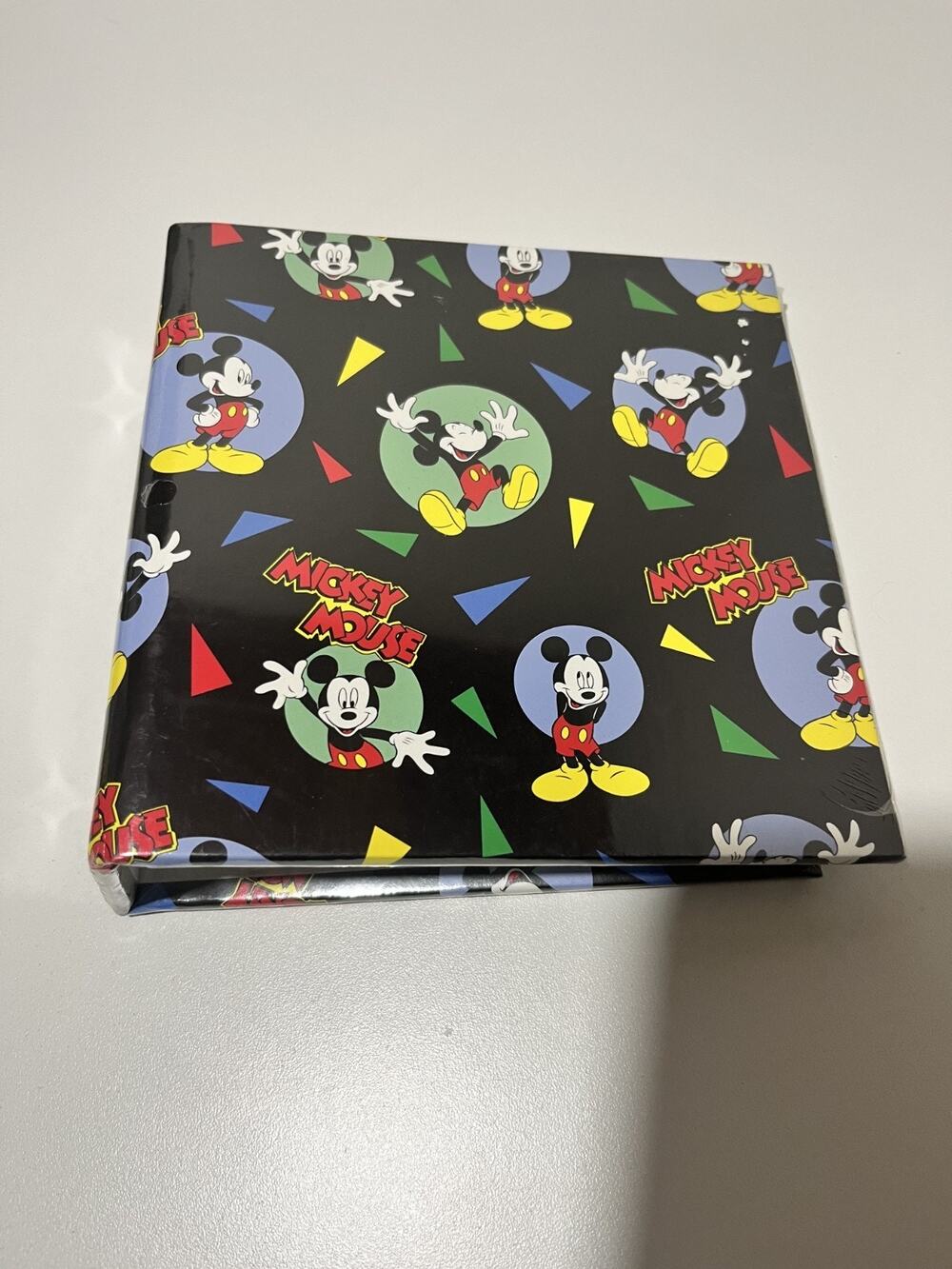 Vintage Holson Disney Mickey Mouse Unlimited 4”x6” Photo Book Album Made in USA